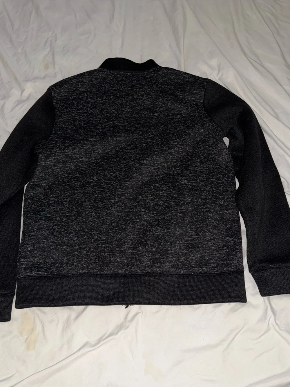 Marc Anthony Black Heather Bomber Jacket